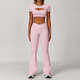 high Waisted Leggings And Sports Bra Yoga Set