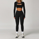 high Waisted Leggings And Sports Bra Yoga Set