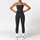 seamless Yoga Set 2-Piece High Waist Leggings Long Sleeve Crop Top