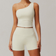 yoga Set Women Sportswear High Waist Leggings Long Sleeved Jacket Shorts
