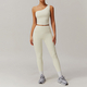 yoga Set Women Sportswear High Waist Leggings Long Sleeved Jacket Shorts