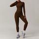 yoga Set Women Sportswear High Waist Leggings Long Sleeved Jacket Shorts