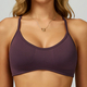 women's Seamless Yoga Long Sleeve Tracksuit Set With Sports Bra And Leggings