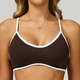 women's Seamless Yoga Long Sleeve Tracksuit Set With Sports Bra And Leggings
