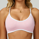 women's Seamless Yoga Long Sleeve Tracksuit Set With Sports Bra And Leggings