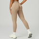 women's Seamless Yoga Long Sleeve Tracksuit Set With Sports Bra And Leggings
