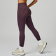 women's Seamless Yoga Long Sleeve Tracksuit Set With Sports Bra And Leggings