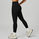 women's Seamless Yoga Long Sleeve Tracksuit Set With Sports Bra And Leggings