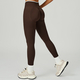women's Seamless Yoga Long Sleeve Tracksuit Set With Sports Bra And Leggings