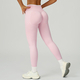 women's Seamless Yoga Long Sleeve Tracksuit Set With Sports Bra And Leggings