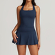 women's 2-Piece Yoga Set With Crop Tank And High Waist Shorts