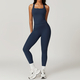 women's 2-Piece Yoga Set With Crop Tank And High Waist Shorts