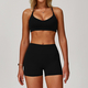 yoga Sports Set Women Quick-Dry Gym Fitness Tracksuit Long Sleeve Jacket Shorts