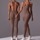 seamless One-Piece Yoga Jumpsuit Fitness Sports Overalls