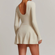 women's Skintight Sports Dress With Split Strap Yoga Jumpsuit