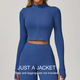 women's Yoga Tracksuit Set With Long Sleeve Jacket And Leggings