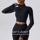 women's Yoga Tracksuit Set With Long Sleeve Jacket And Leggings