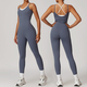 yoga Jumpsuit One Piece Fitness Romper Sleeveless Gym Workout Tracksuit