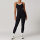 yoga Jumpsuit One Piece Fitness Romper Sleeveless Gym Workout Tracksuit
