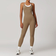 yoga Jumpsuit One Piece Fitness Romper Sleeveless Gym Workout Tracksuit