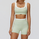 women Yoga Set 2 Piece Workout Tracksuit Bell-Bottom Tank Skirt Suit