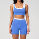 women Yoga Set 2 Piece Workout Tracksuit Bell-Bottom Tank Skirt Suit