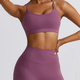 seamless Long Sleeve Yoga Set With High Waist Leggings