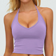 women’S Yoga Set With Wide Leg Pants And Long Sleeve Crop Top