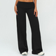 women’S Yoga Set With Wide Leg Pants And Long Sleeve Crop Top