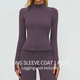 women’S Yoga Set With Wide Leg Pants And Long Sleeve Crop Top