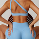 women's Yoga Set With Sports Bra, Jacket, Leggings, And Shorts