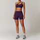 women's Yoga Set With Sports Bra, Jacket, Leggings, And Shorts