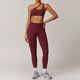 women's Yoga Set With Sports Bra, Jacket, Leggings, And Shorts