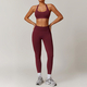 women's Yoga Set With Sports Bra, Jacket, Leggings, And Shorts
