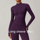 women's Yoga Set With Sports Bra, Jacket, Leggings, And Shorts
