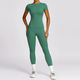 zipper Long Sleeve Yoga Set With Sports Bra And Leggings
