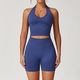 long Sleeve Yoga Set With Leggings And Sports Vest