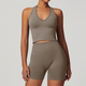 long Sleeve Yoga Set With Leggings And Sports Vest
