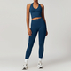 long Sleeve Yoga Set With Leggings And Sports Vest