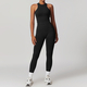long Sleeve Yoga Set With Leggings And Sports Vest