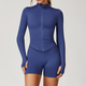 long Sleeve Yoga Set With Leggings And Sports Vest