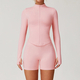 long Sleeve Yoga Set With Leggings And Sports Vest