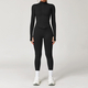 long Sleeve Yoga Set With Leggings And Sports Vest