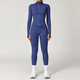 long Sleeve Yoga Set With Leggings And Sports Vest
