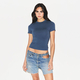 cotton Jersey Short Sleeve T-Shirt