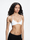 hanging Triangle Cup Tank Top With Double Layered Interior