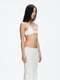hanging Triangle Cup Tank Top With Double Layered Interior