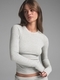 cotton Rib Long Sleeve T-Shirt