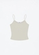 high-Elastic Slim-Fit Sleeveless Camisole Top For Daily Wear