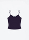 high-Elastic Slim-Fit Sleeveless Camisole Top For Daily Wear